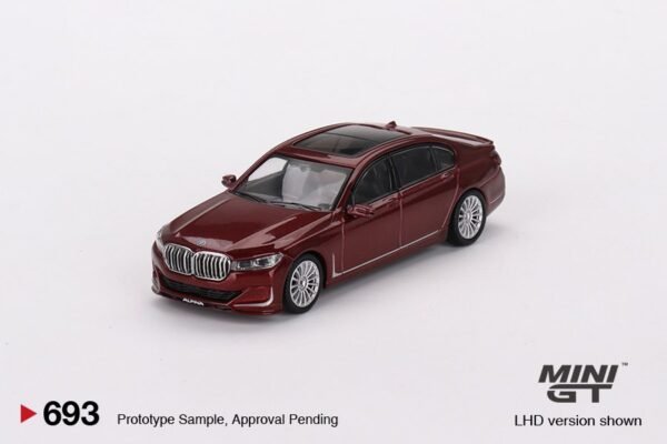 BMW Alpina B7 XDRIVE, MINI GT, 1:64, MGT00693-L, dark red