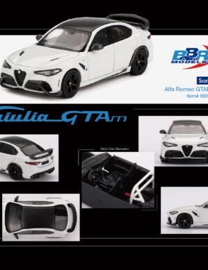 Alfa Romeo Giulia GTAm 2021, BBR, 1/64, BBRDIE6426, white