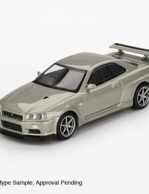 Nissan Skyline GT-R (R34) V-Spec II Nür 2002, MiniGT, 1:64, MGT01003-R, Jade
