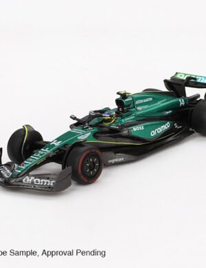 Aston Martin AMR24 #14, Fernando Alonso, Bahrain GP 2024, MiniGT, 1:64, MGT00999-L
