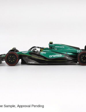 Aston Martin AMR24 #14, Fernando Alonso, Bahrain GP 2024, MiniGT, 1:64, MGT00999-L