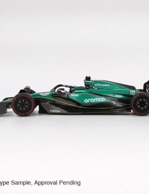 Aston Martin AMR24 #18, Lance Stroll, Bahrain GP 2024, MiniGT, 1:64, MGT01001-L