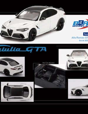 Alfa Romeo Giulia GTA 2020, BBR, 1/64, BBRDIE6425, white