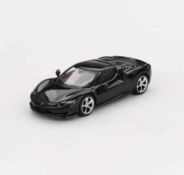 FERRARI 296 GTB NERO DAYTONA 2024, BBR, 1/64, BBRFER64003
