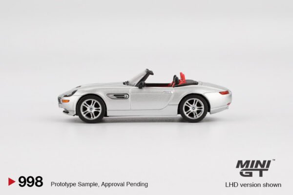 BMW Z8 (2003), MiniGT, 1:64, MGT00998-L, Titanium Silver