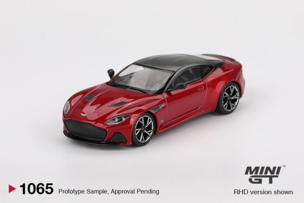 Aston Martin DBS (2023), MiniGT, 1:64, MGT01065-L, Hyper Red