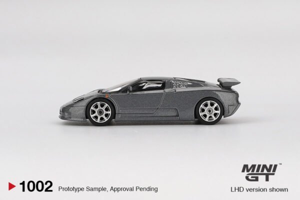 Bugatti EB110 Super Sport Grigio Scuro 1995, MiniGT, 1/64, MGT01002-L, greyd